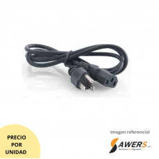 Cable de Energia NEMA 5-15P a C13, 5A 250V