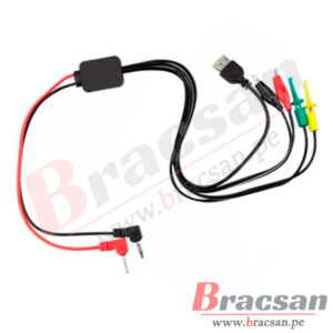 CABLE DE PRUEBA MULTIFUNCIONAL TIPO BANANA PARA FUENTE DE PODER
