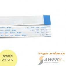 Cable flex FFC 13P-1mm 50mm