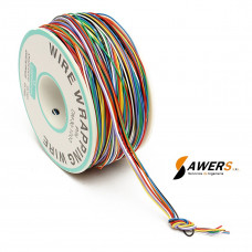 Cable flexible AWG30 Rollo colores Rojo Negro - 250Mt