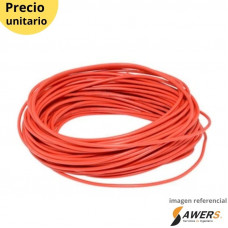 Cable flexible multifilar AWG24 (rollo 10mts)