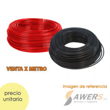 Cable Flexible siliconado AWG22 3A (1Mts)