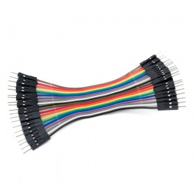 Cable Jumper Dupont hembra a macho 10cm / 20Und