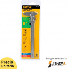 Calibrador Vernier Acero 6inch