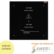 Cama Caliente 300x300mm 24V (Aluminio)