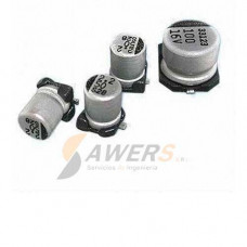 Capacitores electroliticos SMD (ver valores)
