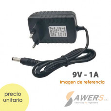 Cargador 9V-1A Salida Jack para Arduino V2
