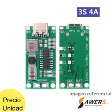 Cargador bateria litio 11V 3S-4A
