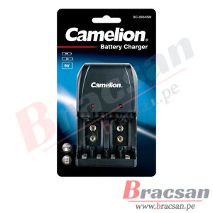 CARGADOR PARA BATERIA TIPO AA AAA 9V CAMELION BC-0904SM