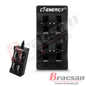 CARGADOR PARA BATERIA TIPO BOTON CT-ENERGY NC-02