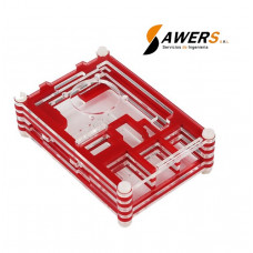 Case Acrilico Deluxe Raspberry PI 3 (sin ventilador)