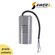CBB60 capacitor de arranque 45uF 450V 50/60Hz