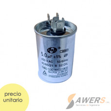 CBB65 Capacitor de Arranque de 5uF 450VAC