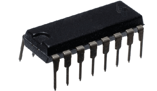 CD40193BE Contador de 4 Bits UP/DOWN encapsulado DIP-16 CD40193BCN