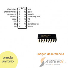 CD4046 Phase-Locked Loop PLL CMOS