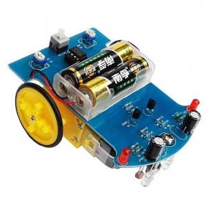 CHASIS DIY ROBOT EN PLACA SEGUIDOR DE LINEA