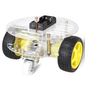CHASIS ROBOTICA REDONDO 2WD