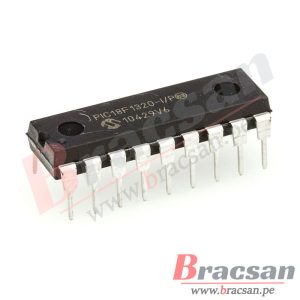 CIRCUITO INTEGRADO MICROCONTROLADOR 8KB 40MHZ 4.2-5.5VDC THT DIP18 MICROCHIP TECHNOLOGY PIC18F1320-I/P