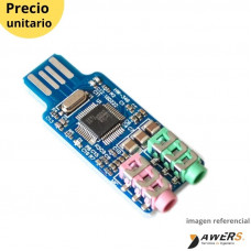 CM108 Tarjeta de Sonido USB