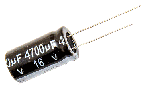 Condensador Electrolitico 4700uF 16VDC Radial Ø13x25mm -40+105°C "Jwco"