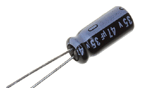 Condensador Electrolitico 47uF 35VDC Radial Ø5x11.5mm -40+105°C "Chongx"