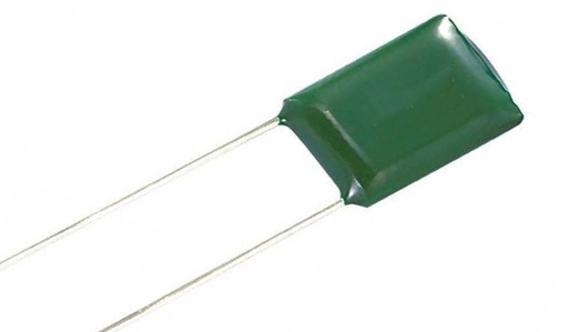 Condensador Mylar Poliester 39nF 100 Volts 393J/2A 10x8mm