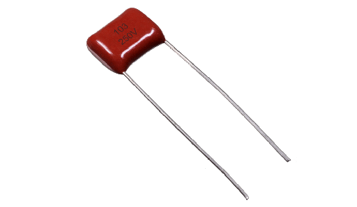 Condensador Poliester 10nF 250 Volts 103K/2E 13x8.5mm