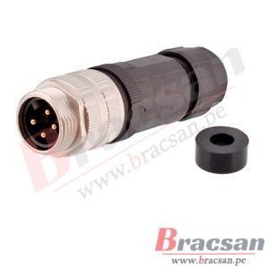 CONECTOR 7/8 DE 4 PINES HEMBRA AEREO CAZN 7/8-S4-PLAP13.5
