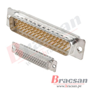 CONECTOR D-SUB 50 PINES DB50 MACHO PARA SOLDAR AMPHENOL DD50P064TXLF
