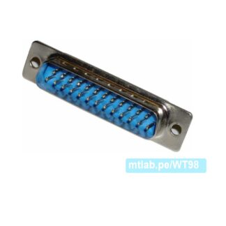 CONECTOR DE 25 PINES MACHO
