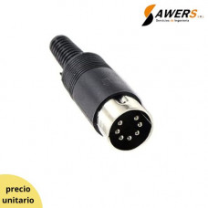 Conector DIN de 8 pines - Macho