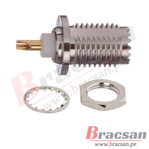 CONECTOR MINI UHF HEMBRA PARA PANEL AMPHENOL RF MU6451B1-NT3G-50