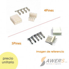 Conector Molex KF2510 2.54mm (6 y 8pin)