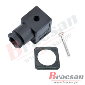 CONECTOR PARA VALVULA TIPO-A DIN 43650 3P (2+PE) 220V/230V MESCHCO MDA3090S61