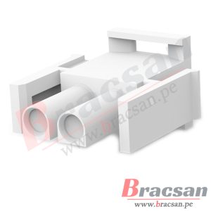 CONECTOR RECTANGULAR UNIVERSAL MATE-N-LOK 2 PINES HEMBRA TE CONNECTIVITY 350777-1