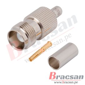 CONECTOR TNC HEMBRA CABLE RG-58 AMPHENOL RF 31-2374-RFX, T6121A1-NT3G-58U-50SAP