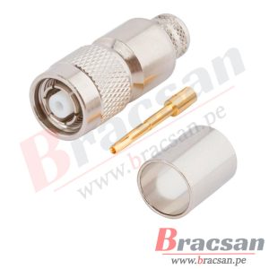 CONECTOR TNC MACHO RP (POLARIDAD INVERSA) CABLE RG-58 AMPHENOL RF R31-1121T-01-RFX