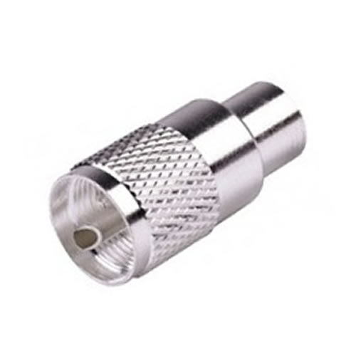 CONECTOR UHF PL259 MACHO PARA CABLE RG-58 TAIWAN