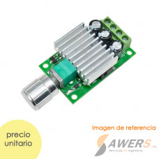 Controlador PWM de Velocidad de Motor DC 12V-30V/7A
