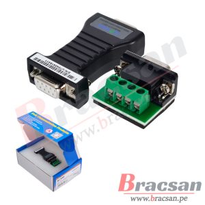 CONVERSOR ADAPTADOR RS-232 a RS-485 CON AISLAMIENTO UOTEK UT-2017