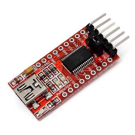 Conversor USB Serial tipo C de 3.3-5VDC FTDI con FT232RL Adaptador USB TTL