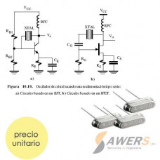 Cristal oscilador 4MHz