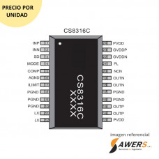 CS8316C Amplificador de audio 25W Mono