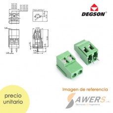 DG129-5.08-02P Bornera 100A
