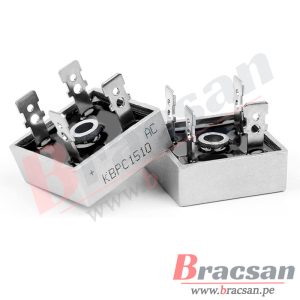 DIODO PUENTE RECTIFICADOR TIPO MESA 15AMP 1000V KBPC1510