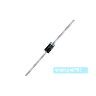 Diodo rectificador 1N4004 400V 1A DO-41