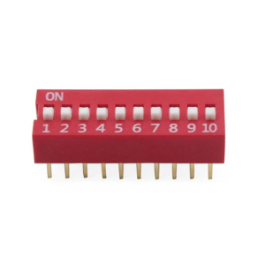 DIP SWITCH 10 VIAS