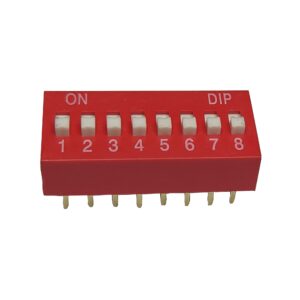 DIP SWITCH 8 VIAS