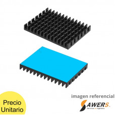 Disipador de Aluminio 30x40x5mm