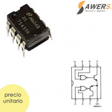 DS75451N Driver periferico dual DIP8